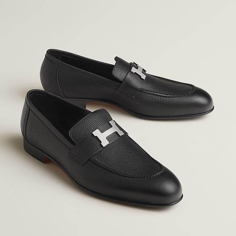 モカシン《パリ》 - ブラック | Hermès - エルメス-公式サイト