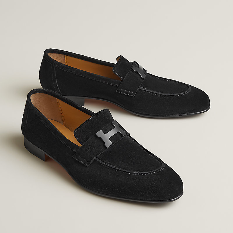 モカシン《パリ》 - ブラック | Hermès - エルメス-公式サイト