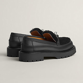 モカシン 《アイコン》 - ブラック | Hermès - エルメス-公式サイト