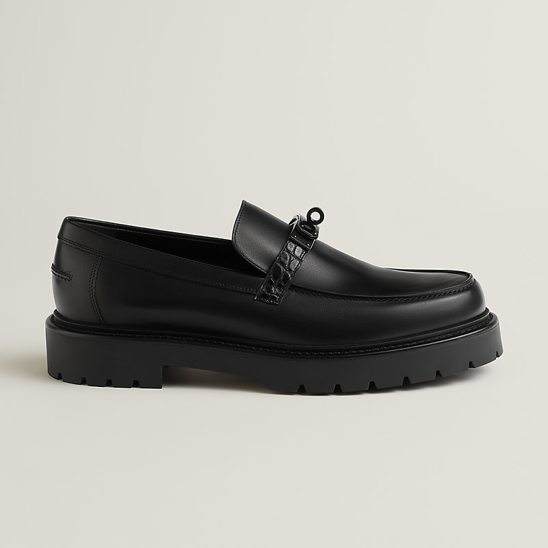 モカシン 《アイコン》 - ブラック | Hermès - エルメス-公式サイト