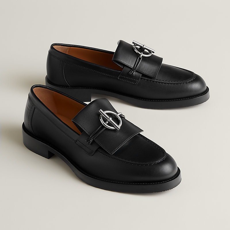 モカシン 《インパクト》 - ブラック | Hermès - エルメス-公式サイト  