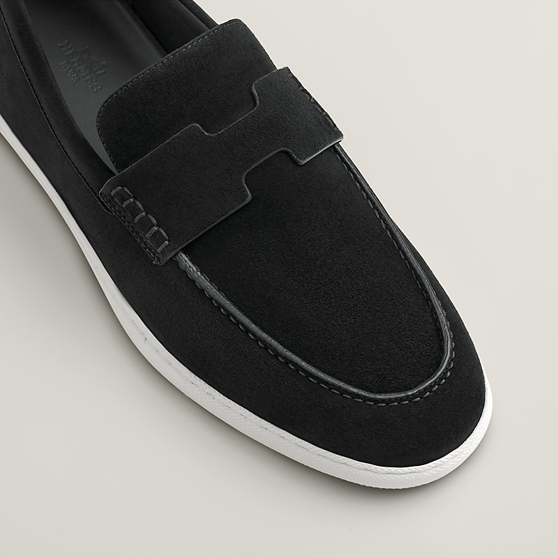 モカシン 《ジョブ》 - ブラック | Hermès - エルメス-公式サイト