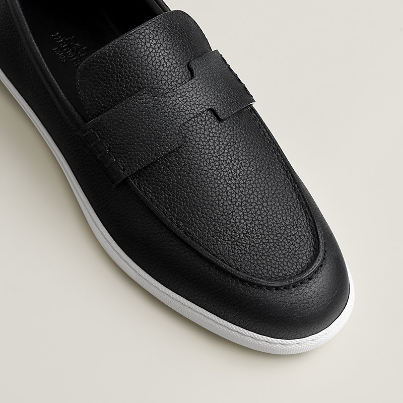モカシン 《ジョブ》 - ブラック | Hermès - エルメス-公式サイト