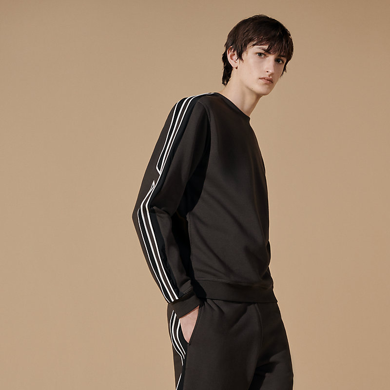 美品○21AW HERMES エルメス Run H/ランH 裏起毛 スウェットパンツ  