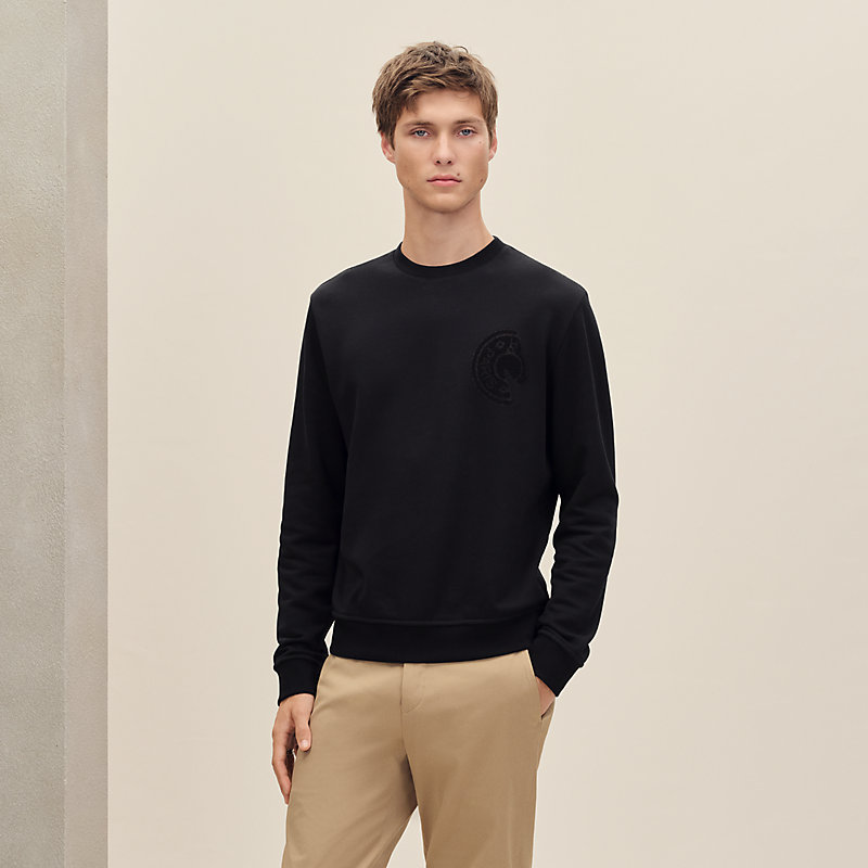 ラウンドネックスウェット パッチ | Hermès - エルメス-公式サイト