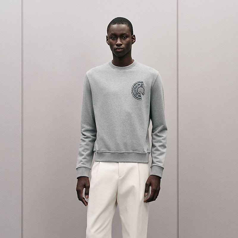 ラウンドネックスウェット パッチ | Hermès - エルメス-公式サイト