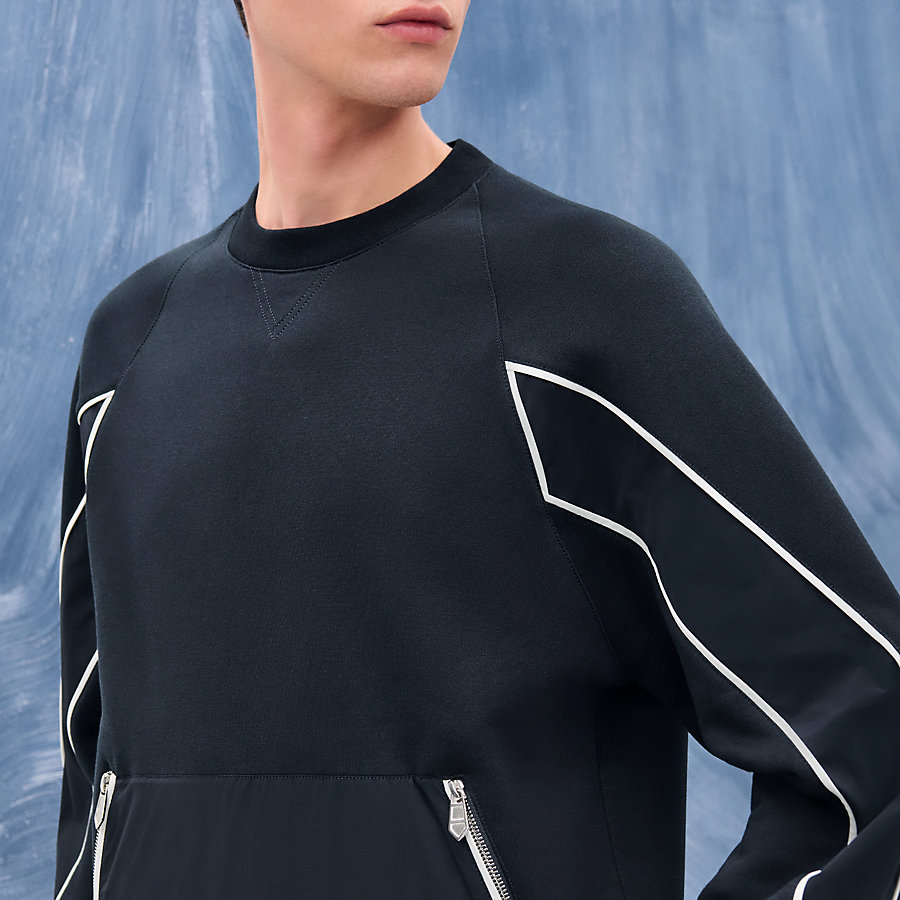 br>エルメス 2023 S/S メンズ ラウンドネック トレーナー スウェット 