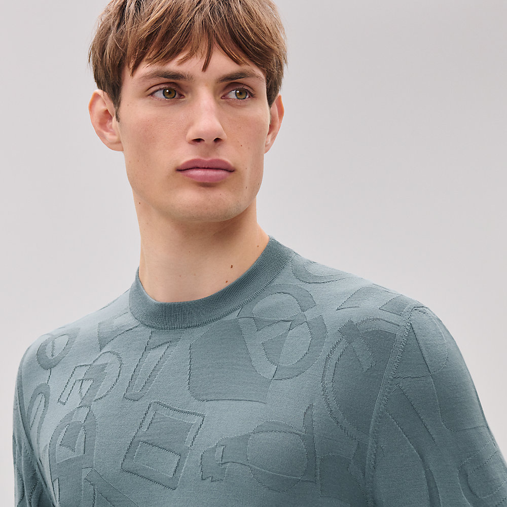 ラウンドネックニット-《  