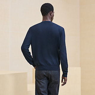 ラウンドネックニット 《H》ディテール | Hermès - エルメス-公式サイト
