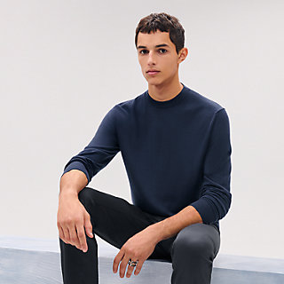 ラウンドネックニット 《H》ディテール | Hermès - エルメス-公式サイト
