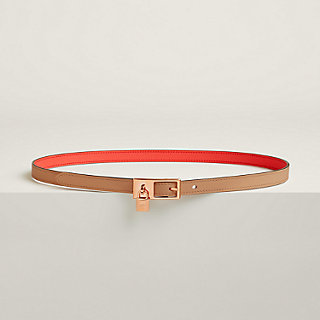 リバーシブルベルト 《ラッキー》 15 - ベージュ | Hermès - エルメス 