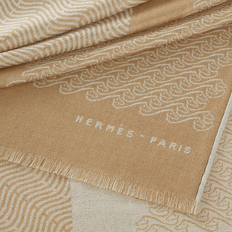 リバーシブルマフラー 《ヴァーグ》 | Hermès - エルメス-公式サイト