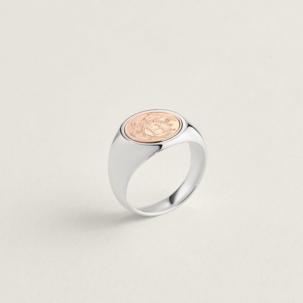 リング 《エルメス エクスリブリス》 シュヴァリエ PM | Hermès 