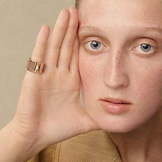 リング 《オランプ》 GM - ベージュ | Hermès - エルメス-公式サイト