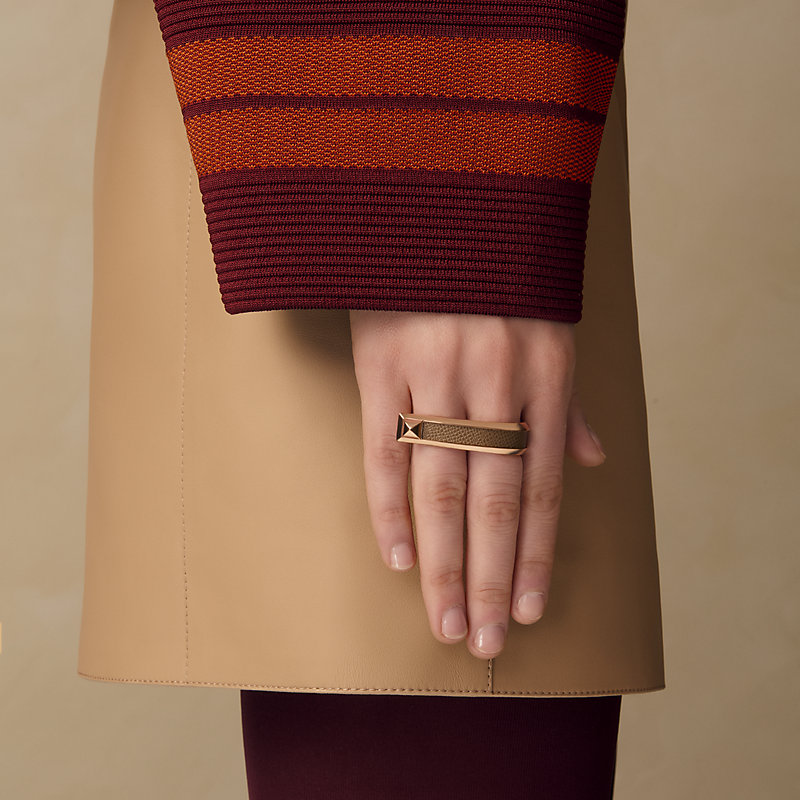 リング 《ジョケット》 ダブル - ベージュ | Hermès - エルメス-公式サイト