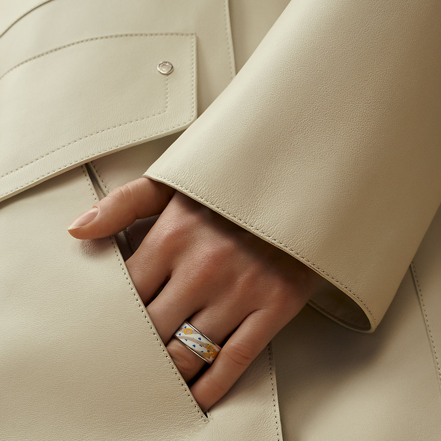 今日限定値下げ 新品エルメス スカーフリング ブリッドドゥガラ  