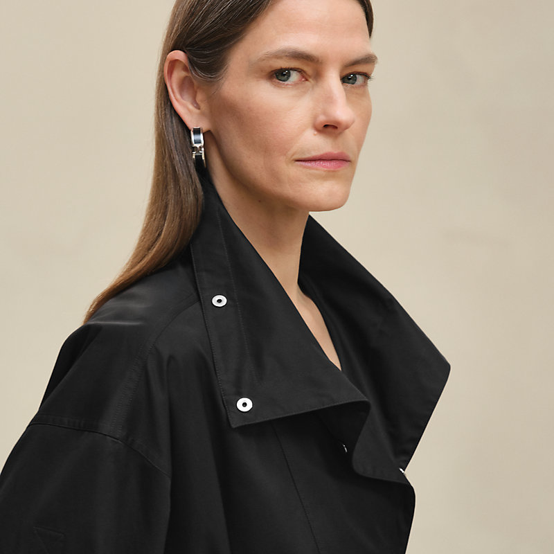 ルーズドレス ベルト付き - ブラック | Hermès - エルメス-公式サイト 