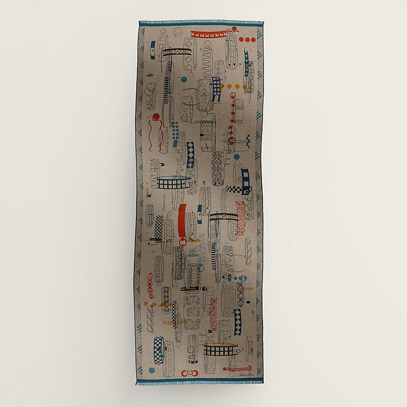 レクタングル 《コリエ・ド・シアン》 アンプリムール・フー | Hermès  