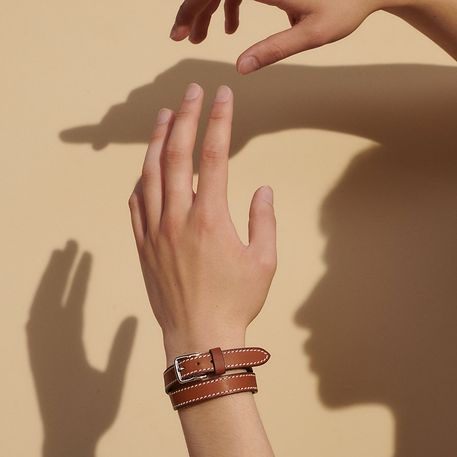 レザーブレスレット 《エトリヴィエール》 ドゥブルトゥール PM  