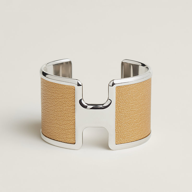 レザーブレスレット(黄) レディース用 レザーブレスレット 《オランプ》 - イエロー | Hermès - エルメス