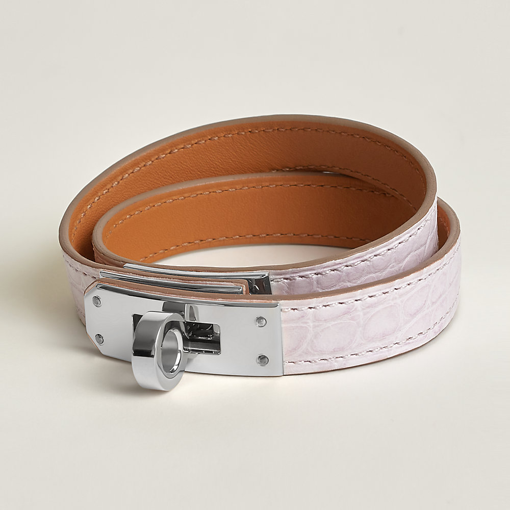 レザーブレスレット 《ケリー》 ドゥブルトゥール | Hermès - エルメス  