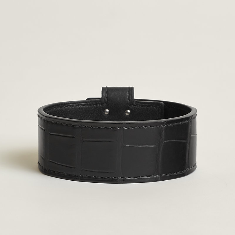 HERMES エルメス ケリー バングル ソーブラック アルミニウムバングル  