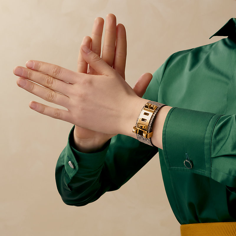 レザーブレスレット 《コリエ・ド・シアン》 24 | Hermès - エルメス 