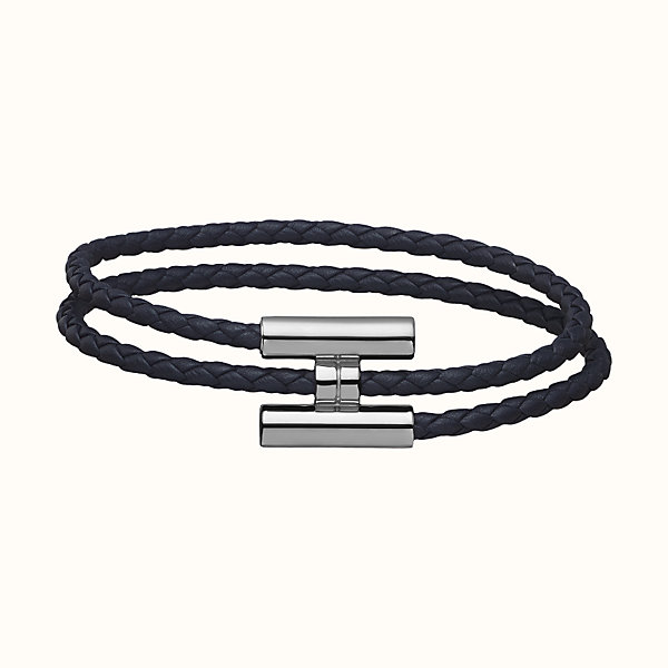 レザーブレスレット トゥルニ トレッセ Hermes エルメス 公式サイト