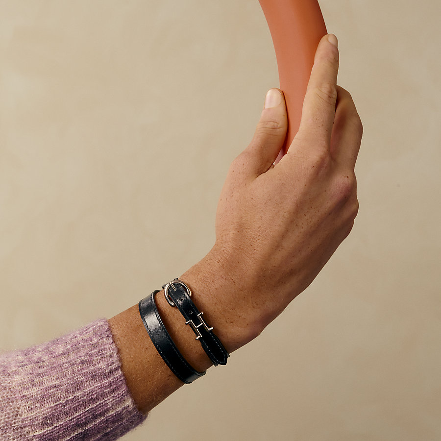 レザーブレスレット 《トレンチ》 | Hermès - エルメス-公式サイト
