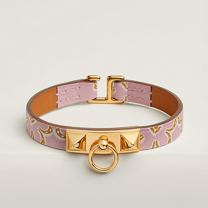 レザーブレスレット 《リヴァル・ミニ》 ラッキー・デイジー | Hermès 