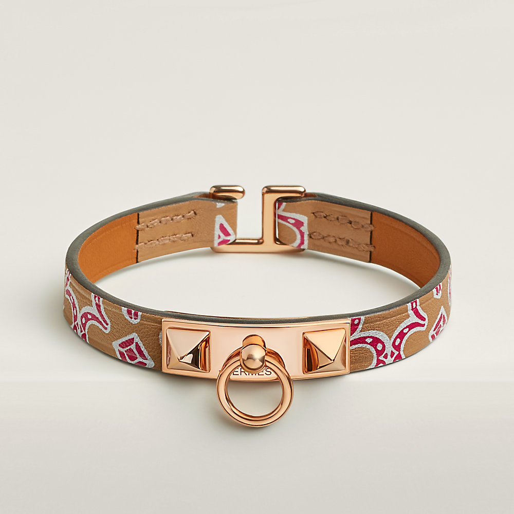 レザーブレスレット 《リヴァル・ミニ》 ラッキー・デイジー | Hermès  