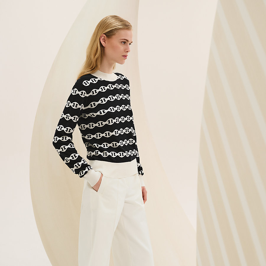 ロングスリーブニット 《シェーヌ・ダンクル》 | Hermès - エルメス  