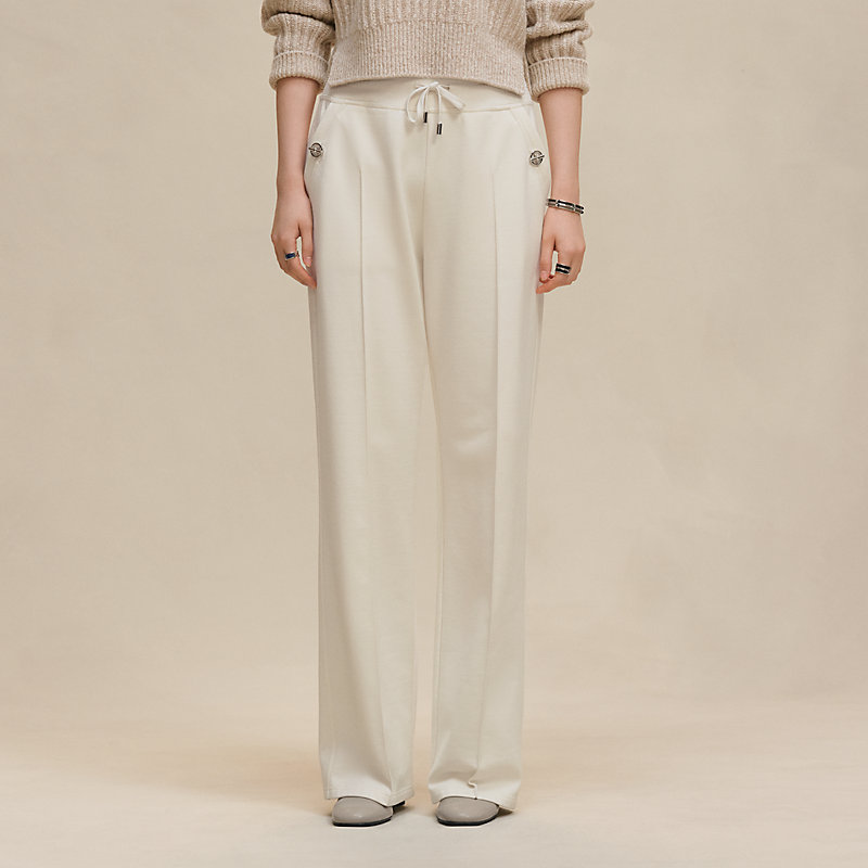 ワイドパンツ - ホワイト | Hermès - エルメス-公式サイト 