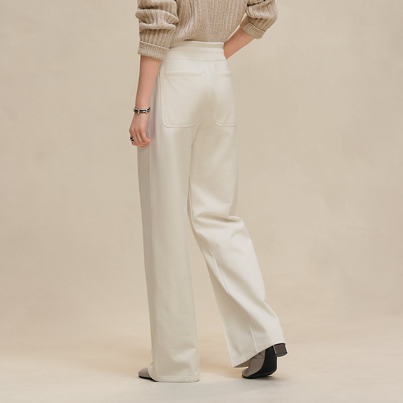 ワイドパンツ - ホワイト | Hermès - エルメス-公式サイト 