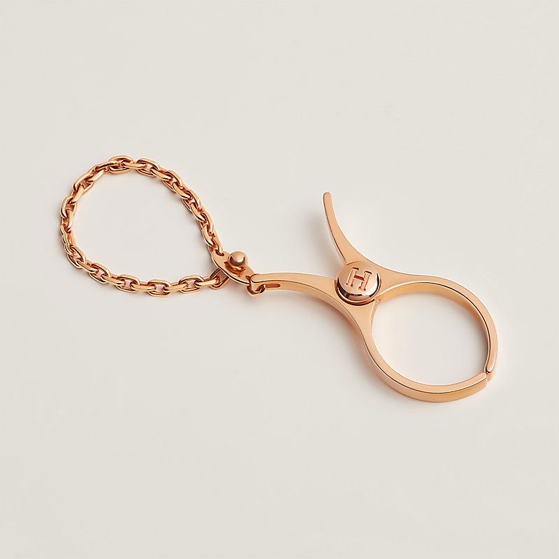 エルメス HERMES グローブホルダー ゴールド｜手袋