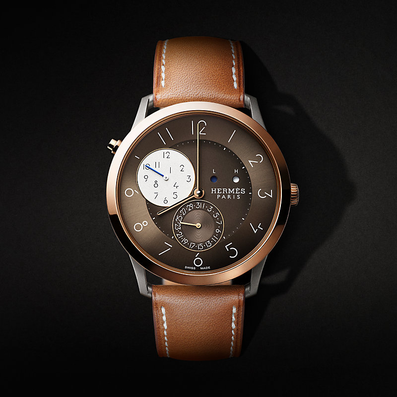 腕時計 《スリム ドゥ エルメス》 GMT 39.5 mm | Hermès - エルメス 