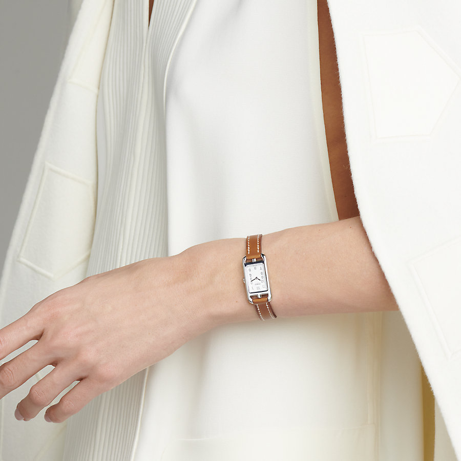 エルメス ナンタケット エトゥープ✖️ホワイトゴールド レア☆ 