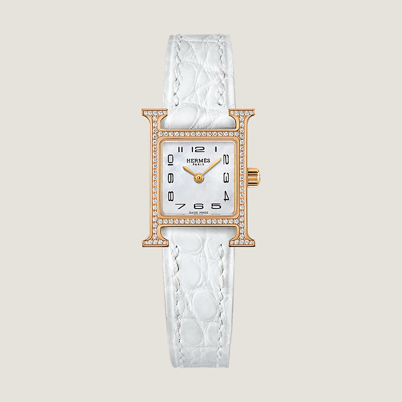 腕時計 《Hウォッチ》 ミニ 21 mm Hermès エルメス-公式サイト