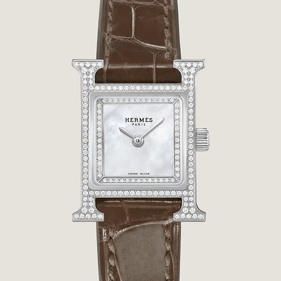 腕時計 《Hウォッチ》 ミニ 21 mm | Hermès - エルメス-公式サイト