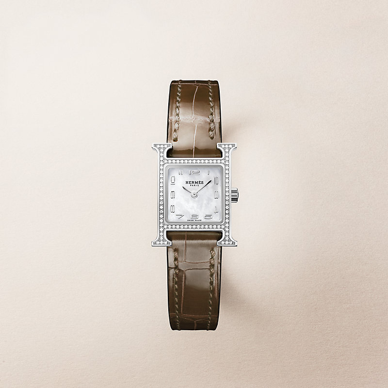 腕時計 《Hウォッチ》 ミニ 21 mm | Hermès - エルメス-公式サイト