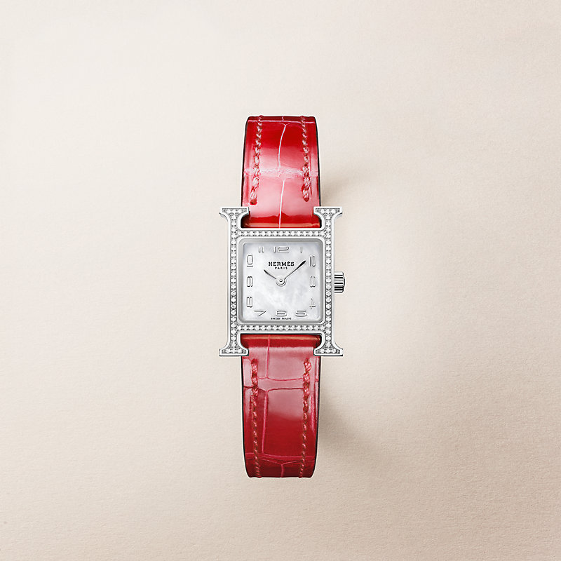 腕時計 《Hウォッチ》 ミニ 21 mm - ベージュ | Hermès - エルメス 