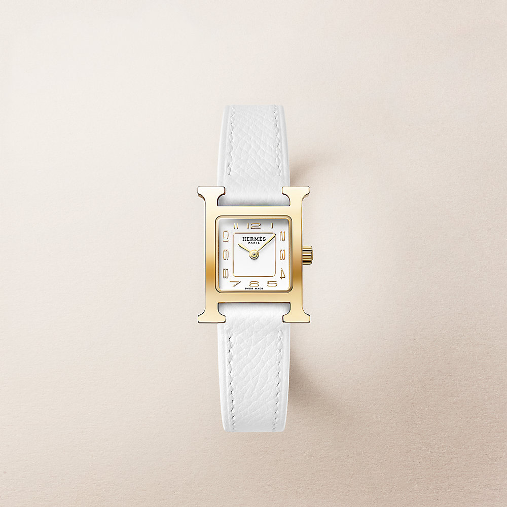腕時計 《Hウォッチ》 ミニ 21 mm - ベージュ | Hermès - エルメス 