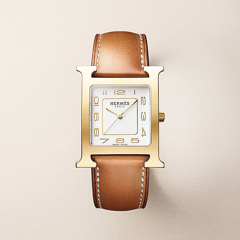 腕時計 《Hウォッチ》 GM 34 mm - ブルー | Hermès - エルメス-公式サイト 