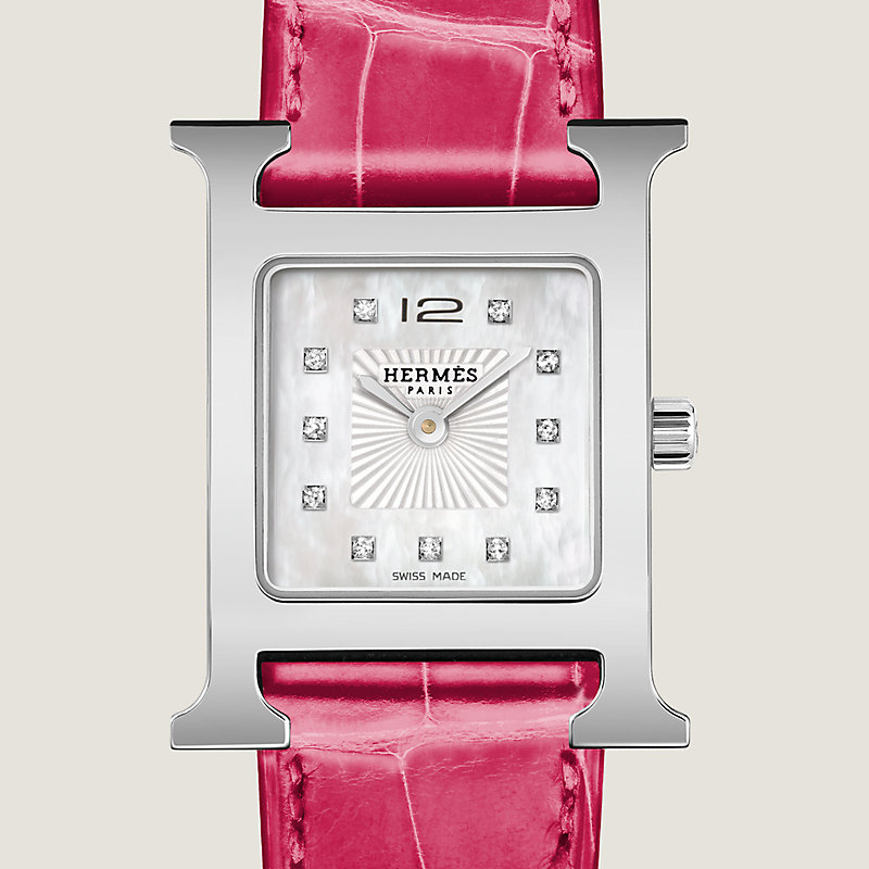 誕生日プレゼント 楽天市場】HERMES エルメス 腕時計 Hウォッチ H 