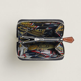 エルメス DELLA CAVALLERIA シルク イン コンパクト 069646CK 財布  