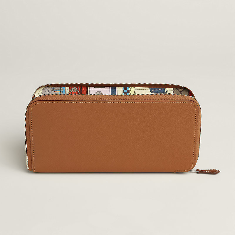 財布 《シルクイン》 ロング - ピンク | Hermès - エルメス-公式サイト