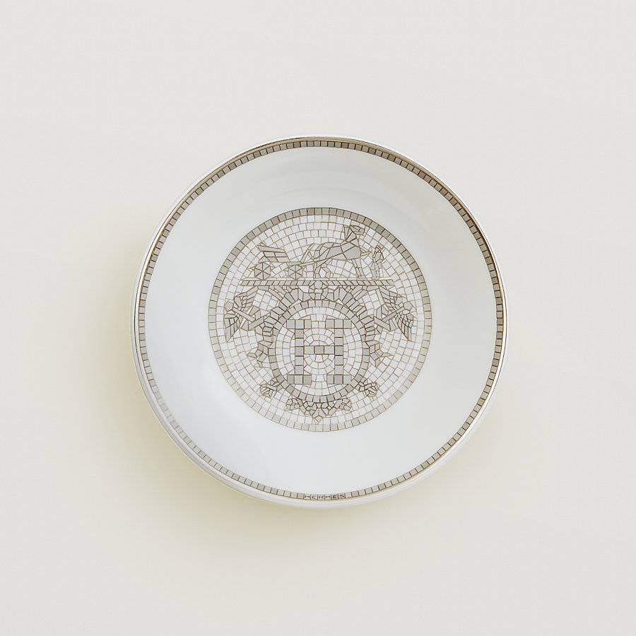 醤油皿 〈モザイク 24〉 プラチナ | Hermès - エルメス-公式サイト