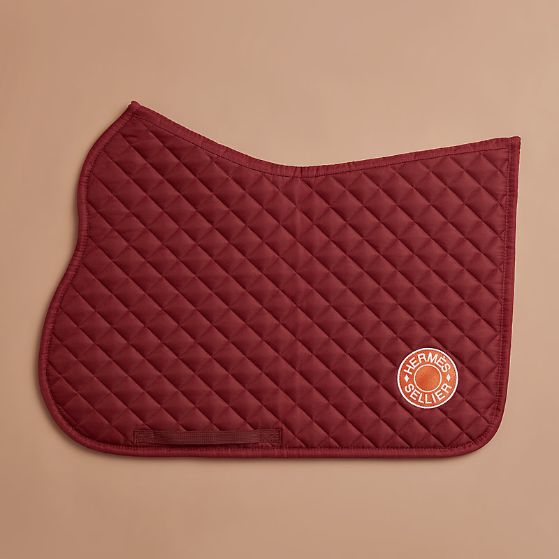 鞍下ゼッケン 《ハンター》 - ブラック | Hermès - エルメス-公式サイト