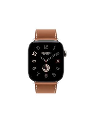 Band Apple Watch Hermès Single Tour 46&nbsp;mm Deployment Buckle, View: front, front, view 4 of 4