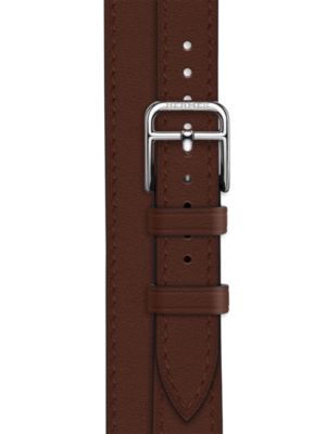 Band Apple Watch Hermès Double Tour 42&nbsp;mm Attelage